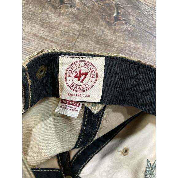 ‘47 Brand WINCHESTER Ladies Operation Hat Trick Cap Hat One Size Adjustable Camo - Picture 7 of 9